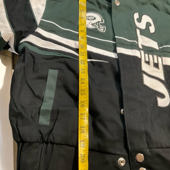 Youth Large NFL Jets Snap Closure Coat. NWT. - Picture 7 of 12